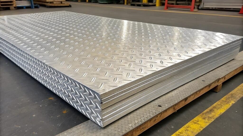 alt with keywords: collage showing various extruded aluminum products - window frames, heat sinks, structural beams, decorative trim